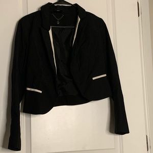 Black & white blazer